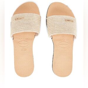 Havaianas Metallic Slides